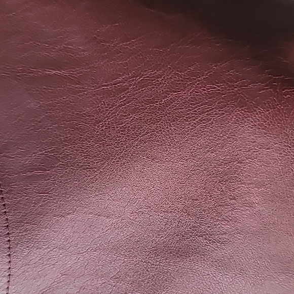 BCBGMaxAzria Sheridan Faux Leather Dress, Size Small, Color Royal Port - Picture 9 of 17